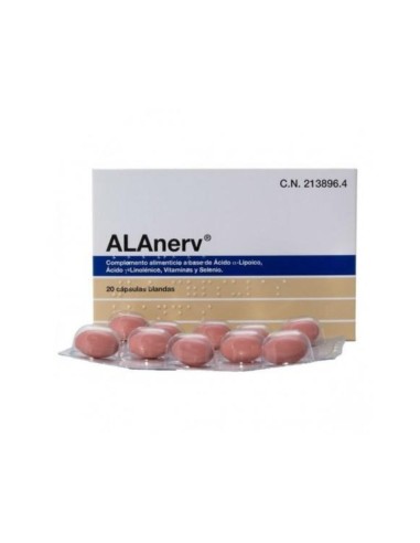 ALAnerv 920 mg 20 cápsulas ALAnerv 920 mg 20 cápsulas
