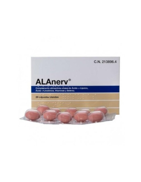 ALAnerv 920 mg 20 cápsulas