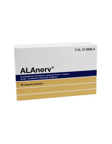 ALAnerv 920 mg 20 cápsulas ALAnerv 920 mg 20 cápsulas