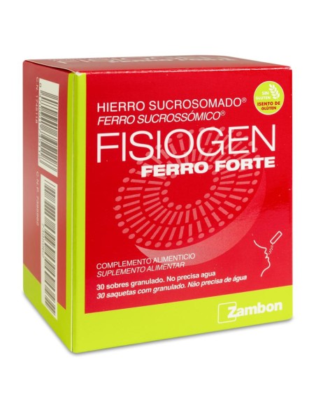 Fisiogen Ferro Forte 30 sobres