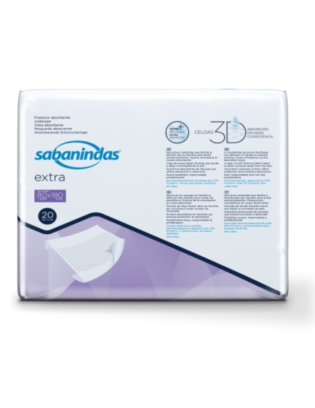 Sabanindas Ajustable 80x180 20 unidades