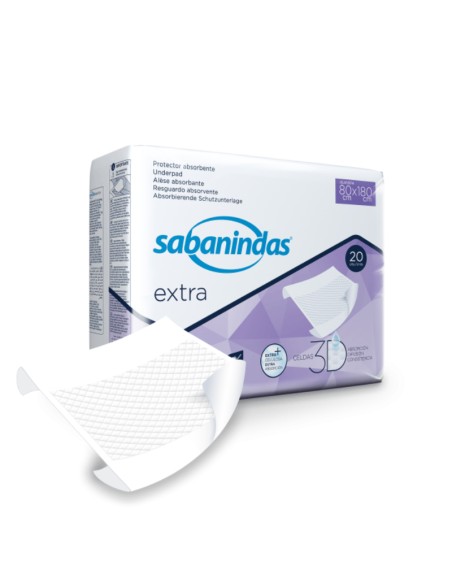 Sabanindas Ajustable 80x180 20 unidades