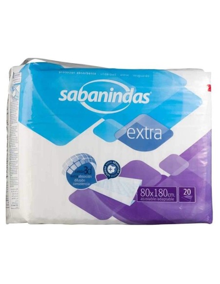 Sabanindas Ajustable 80x180 20 unidades