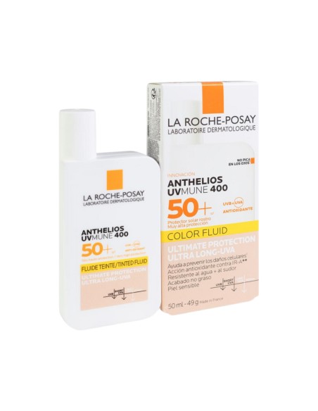 La Roche-Posay Anthelios Fluido Invisible Color SPF50+ 50 ml