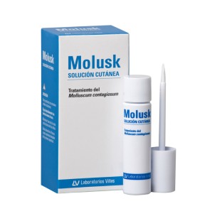 Molusk solución cutánea 3g