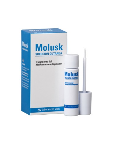 Molusk solución cutánea 3g