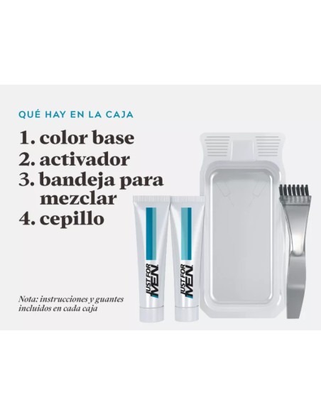 Just for Men Bigote y Barba Castaño Oscuro 30 ml