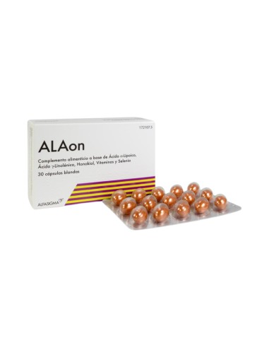 Alaon 30 cápsulas blandas Alaon 30 cápsulas blandas
