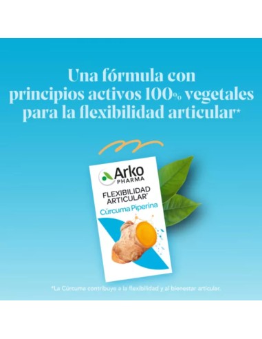 Arkocápsulas Cúrcuma Piperina Bio 40... Arkocápsulas Cúrcuma Piperina Bio 40...