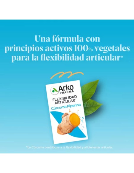 Arkocápsulas Cúrcuma Piperina Bio 40 cápsulas