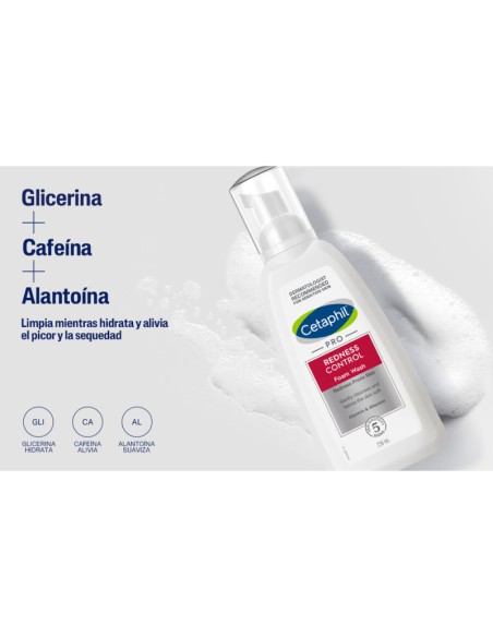 Cetaphil Pro Redness Control Espuma Limpiadora 236ml