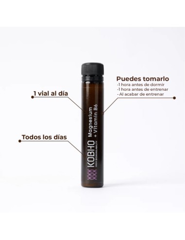 Kobho Magnesium+Vitamina B6 20 viales