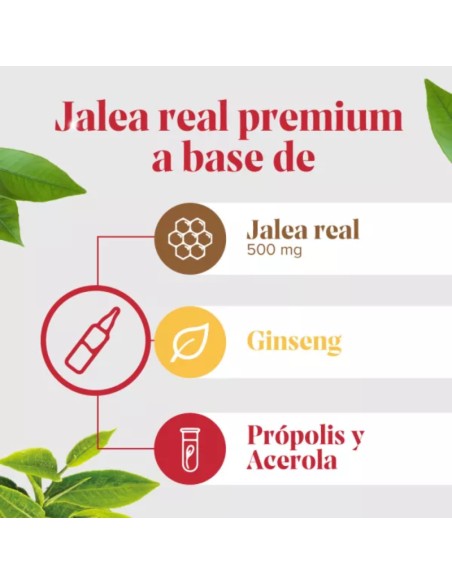 Arkoreal Jalea Real Energía SIN AZÚCAR 20 ampollas