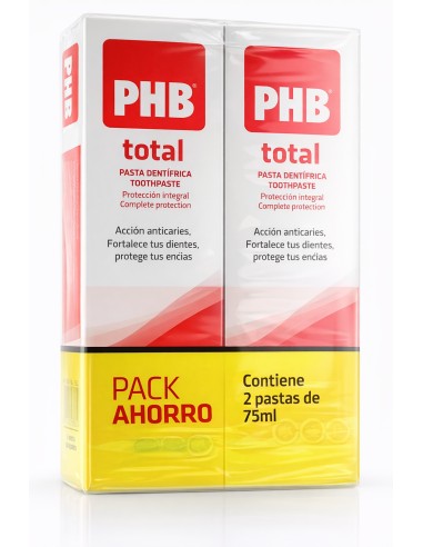 Phb Pasta Total Duplo 2 x 75 ml Phb Pasta Total Duplo 2 x 75 ml