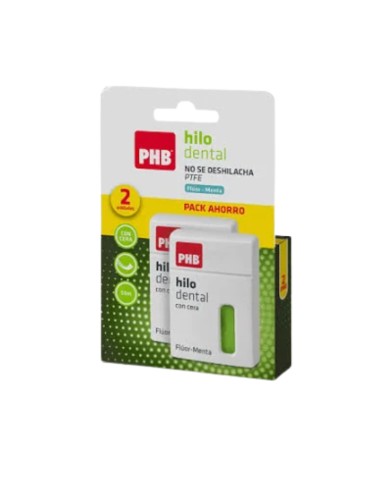 PHB Duplo Hilo Dental Fluor-Menta 2 x... PHB Duplo Hilo Dental Fluor-Menta 2 x...