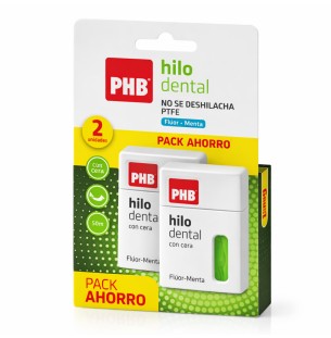 PHB Pack Duplo Hilo Dental Fluor-Menta