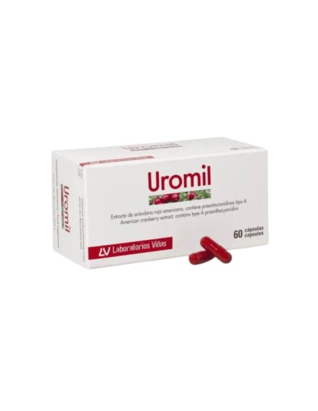 Uromil 60 cápsulas