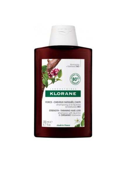 Klorane Champú a la Quinina - Champú anticaída 400 ml