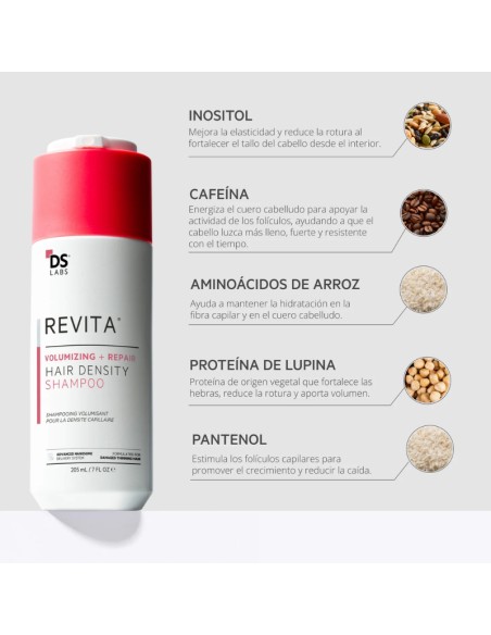 DS Labs Revita Volumizing Champú 205 ml