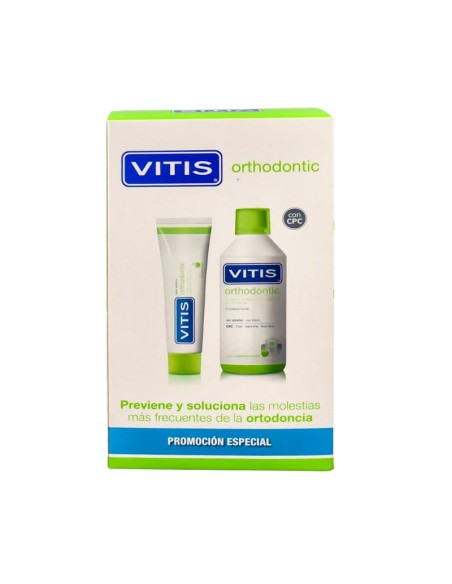 Vitis Orthodontic Pack Colutorio 500 Ml + 100 Ml