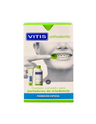 Vitis Orthodontic Pack Colutorio 500... Vitis Orthodontic Pack Colutorio 500...