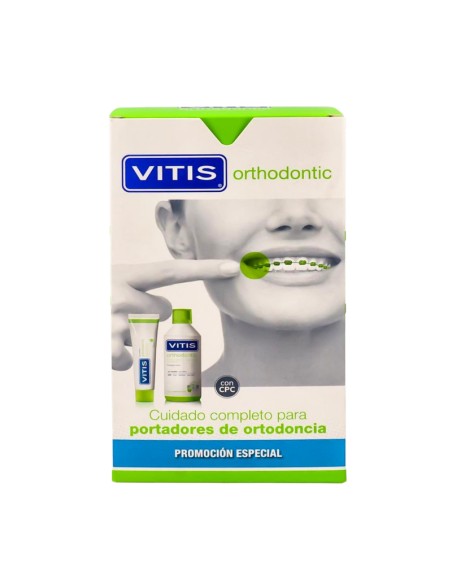 Vitis Orthodontic Pack Colutorio 500 Ml + 100 Ml