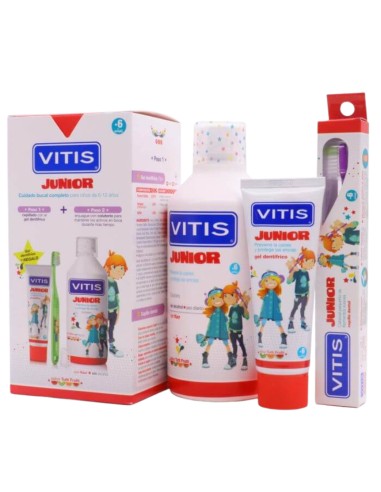 Vitis Junior Pack Colutorio 500 ml +... Vitis Junior Pack Colutorio 500 ml +...