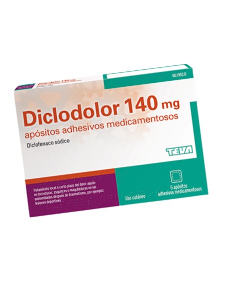 Diclodolor 140 mg 10 apósitos