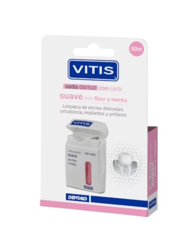 Vitis Seda Dental Con Cera Suave... Vitis Seda Dental Con Cera Suave...