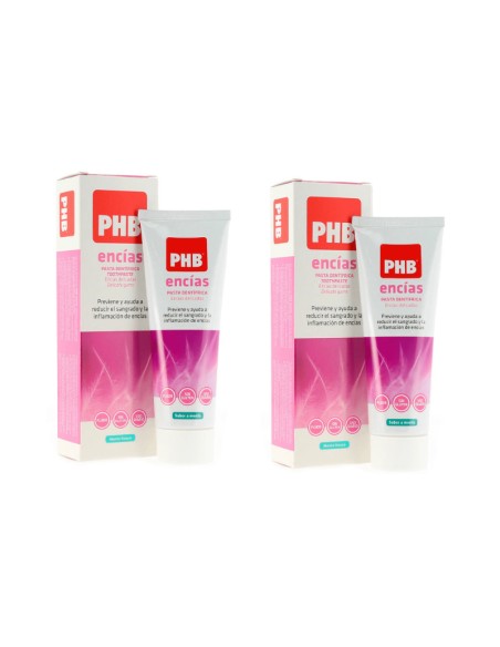 PHB Encías Pasta Dentífrica Duplo 2 x 75 Ml