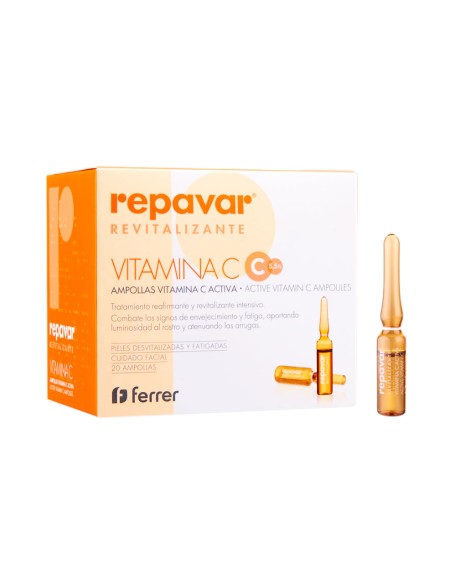 Repavar Revitalizante Vitamina C Activa 20 ampollas