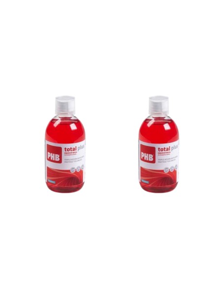 PHB Total Plus Enjuague Bucal Duplo 2 x 500 Ml