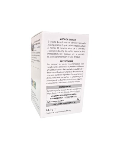 Aboca Carbón Vegetal 90 Comprimidos Aboca Carbón Vegetal 90 Comprimidos
