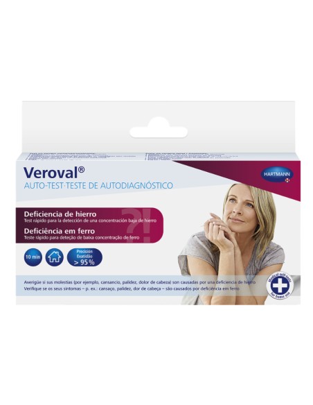 Veroval Auto-Test Deficiencia de Hierro