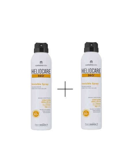 Heliocare 360 Duplo Invisible Spray SPF50+ 200 ml