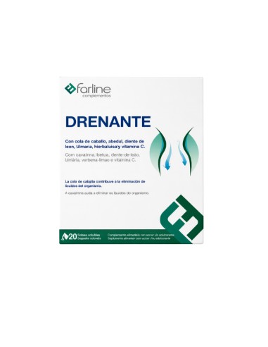 Farline Drenante 20 Sobres Solubles Farline Drenante 20 Sobres Solubles