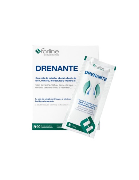 Farline Drenante 20 Sobres Solubles