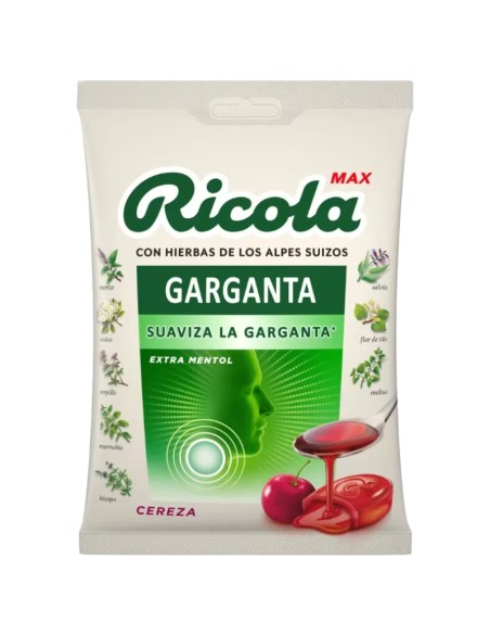 Ricola Max Garganta Sabor Cereza 68 Gr
