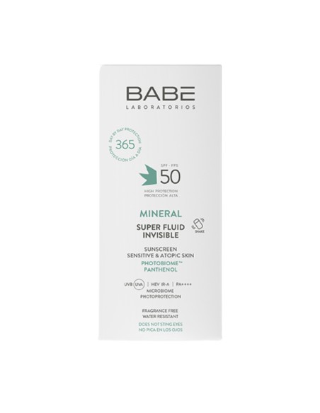 BABÉ Mineral Super Fluid Invisible SPF50 50 Ml