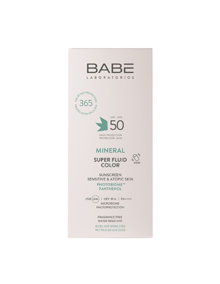 BABÉ Mineral Super Fluid Color SPF50 50 Ml
