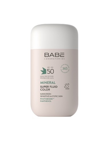 BABÉ Mineral Super Fluid Color SPF50... BABÉ Mineral Super Fluid Color SPF50...