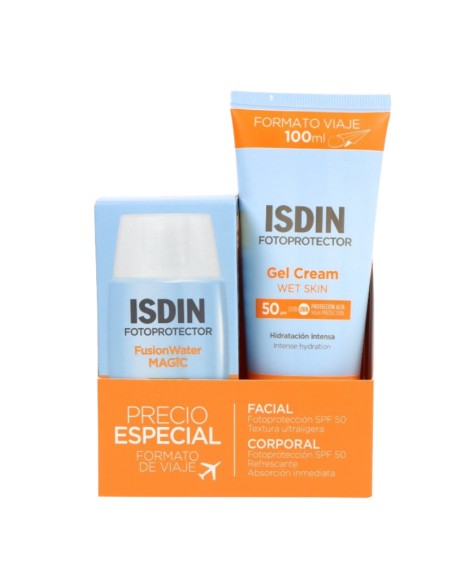 Isdin Fotoprotector Fusion Water Magic SPF50 50ml + Gel Cream SPF50 100ml