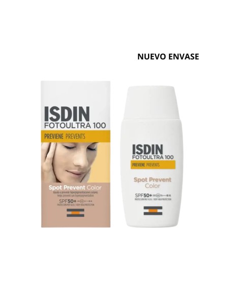 Isdin Fotoprotección Fotoultra 100 Spot Prevent Color SPF50+ 50 ml