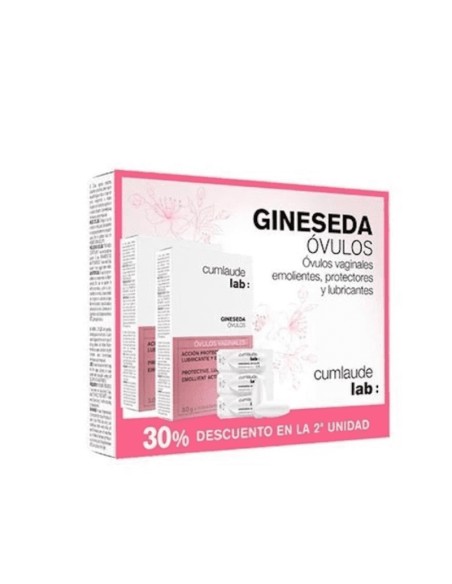 Cumlaude Lab Gineseda Óvulos Vaginales Duplo 2 x 10 óvulos