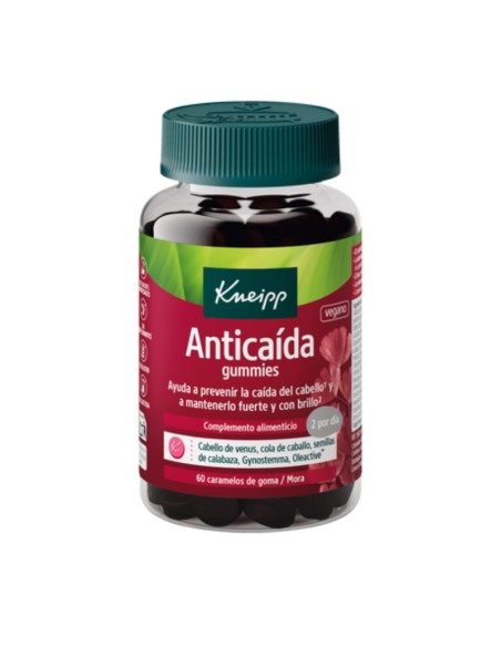 Kneipp Anticaída Gummies 60 Caramelos de Goma