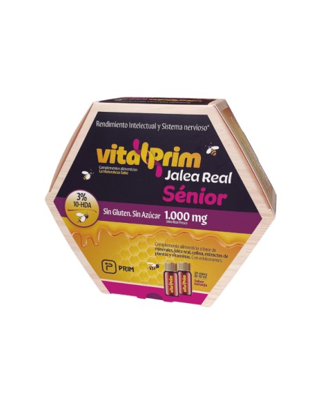 VitalPrim Jalea Real Senior 1.000Mg 20 Viales