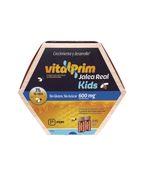 VitalPrim Jalea Real Kids 600Mg 20 Viales