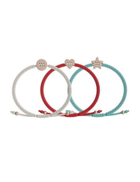 Prim Bye Pic Pulsera Citronela Nudo Círculo Blanco