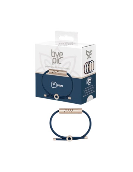 Prim Bye Pic Pulsera Citronela Cordón Adultos Azul