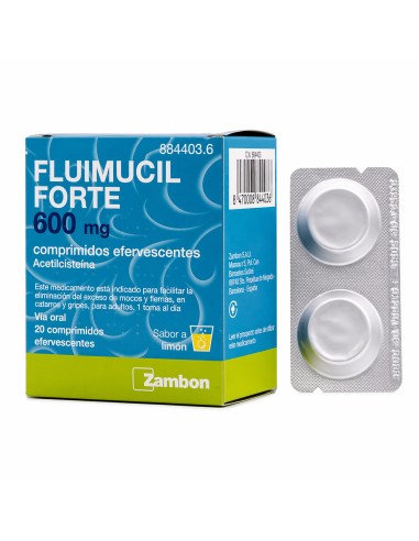 Fluimucil Forte 600 mg 20 Comprimidos...